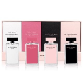 Narciso Rodriguez For Her Gift Set (4×7.5ML)