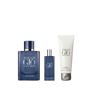 ACQUA DI GIO PROFONDO 75ML EDP 3 – PIECE GIFT SET