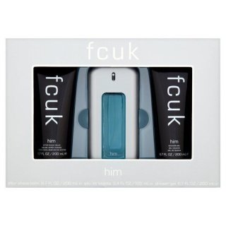 Fcuk Him 3 Piece Gift Set for Men