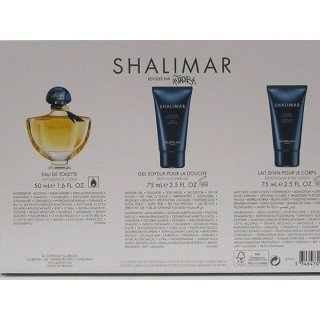 GUERLAIN SHALIMAR 50ML GIFT SET (EDT)
