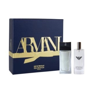 Emporio Armani diamonds EDT gift set for him
