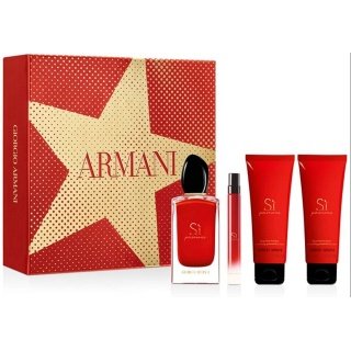 Armani Si Passione Women’s Edp 3.4 oz 4 Piece Gift Set