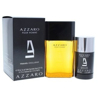 Azzaro Pour Homme 2 piece gift set for men set 3.3 EDT+ 2.2 Deodorant