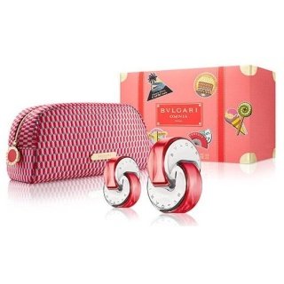 BVLGARI OMNIA CORAL GIFT SET FOR WOMEN(EDT 65ML+EDT 15ML+PCH)