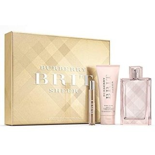 Burberry Brit Sheer For Her 3 Pieces Gift Set
