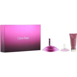 CALVIN KLEIN FORBIDDEN EUPHORIA EDP GIFT SET FOR WOMEN