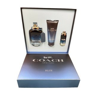 COACH BLUE Gift Set 3 Pcs