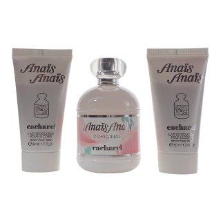 Cacharel Anais Anais L’original Perfume Gift Set for Women, 3 Pieces