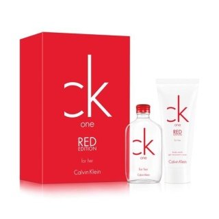 CK One Red Edition For Her Gift Set 50ml