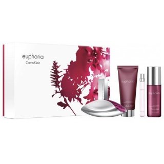 Calvin Klein Euphoria Perfume Gift Set for Women, 4 Pieces