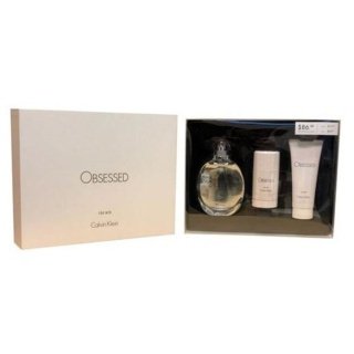 Calvin Klein Obsessed Cologne Gift Set for Men, 3 Pieces
