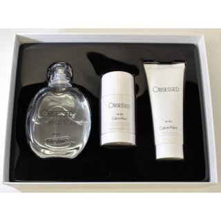 Calvin Klein Obsessed Cologne Gift Set for Men, 3 Pieces