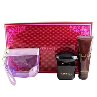 Crystal Noir 3Pc Gift Set With HandBag