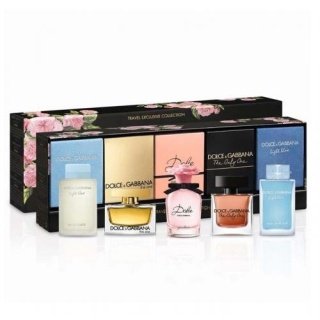 DOLCE & GABBANA 5 PCS MINI SET FOR WOMEN