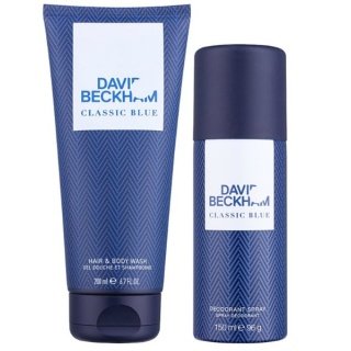David Beckham Classic Blue Gift Set
