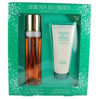 Diamonds & Emeralds by Elizabeth Taylor for Women Gift Set