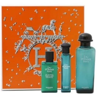 Eau D’ Orange Verte Perfume 3 Pc. Gift Set.