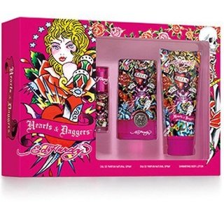Ed Hardy Hearts & Daggers Gift Set for Women, 3 pc