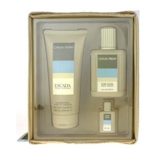 Escada Casual Friday Pour Homme 3 Piece Gift Set