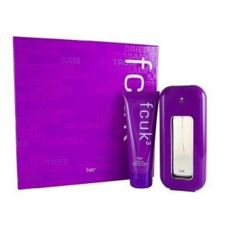 FCUK 3 HER 2Pcs Gift Set