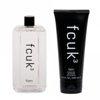 FCUK 3 Him Gift Set 2 Piece Gift Set