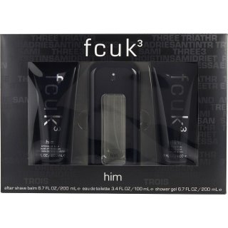 Fcuk 3 Gift Set For Men