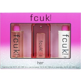 FCUK Xtreme Her 3 Piece Gift Set