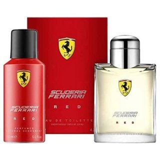 Ferrari Scuderia Red 3 pcs Gift Set For Men