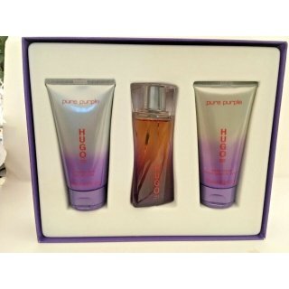 HUGO BOSS PURE PURPLE 3 Pcs Gift Set for Women