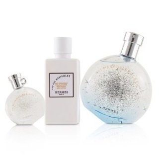 Hermes Eau Des Merveilles Bleue 3 Piece Gift Set (50ML)