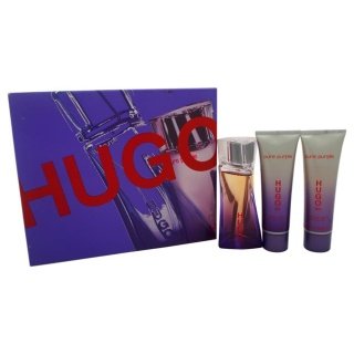 Hugo Boss Pure Purple 3 Pc Gift Set