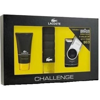 Lacoste Challenge Gift Set (3Pc)