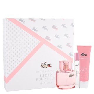 Lacoste Eau De Lacoste L.12.12 Sparkling Gift Set (3Pcs)