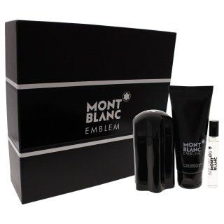 Montblanc Emblem 3Pcs Gift Set (M)