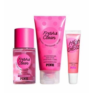 Pink Fresh And Clean Gift Set
