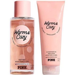 Pink Warm And Cozy Gift Set (2Pcs)