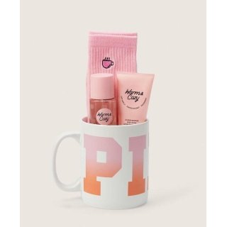 Pink Warm And Cozy Gift Set (4Pcs)