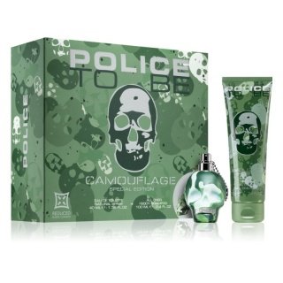 Police To Be Camouflage Gift Set