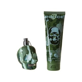 Police To Be Camouflage Gift Set