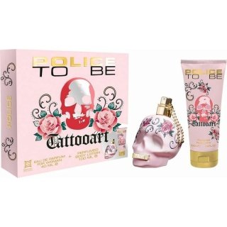 Police To Be Tattoo Art Gift Set