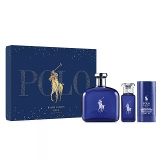 Polo Blue 3Pcs Gift Set