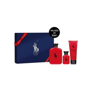Polo Red EDT 125ML Gift Set (3Pcs)