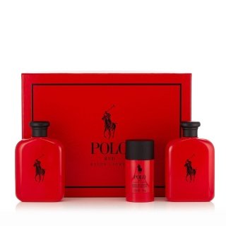 Polo Red EDT Gift Set (3Pcs)