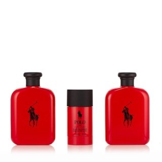 Polo Red EDT Gift Set (3Pcs)