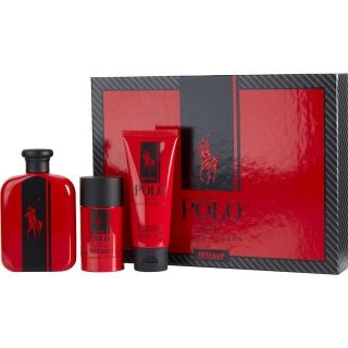 Polo Red Intense Gift Set (3Pcs)