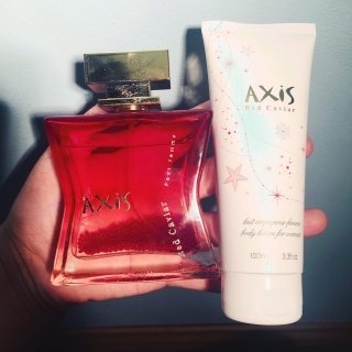Red Caviar Perfume and Body lotion together.