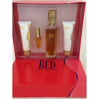 Red Giorgio Beverly Hills Gift Set