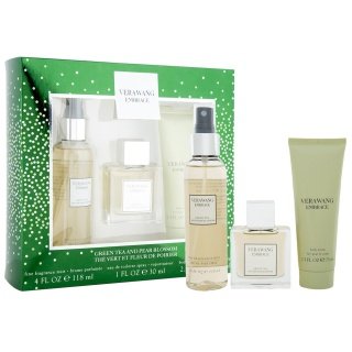 Vera Wang Embrace Green Tea And Pear Blossom Gift Set (3Pcs)