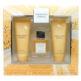 Vera Wang Embrace Marigold And Gardenia 3Pc Gift Set