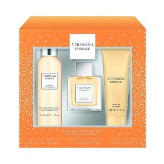 Vera Wang Embrace Marigold And Gardenia 3Pcs Gift Set
